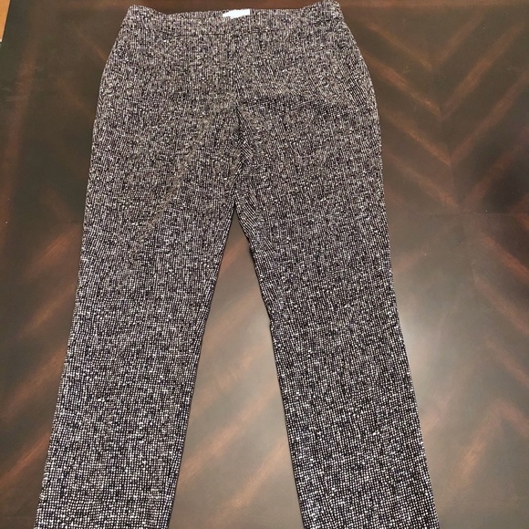 *KATHERINE BARCLAY* Cross-Hatch Trouser Pants - Picture 2 of 7